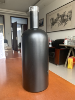 375ml 500ml 700ml Extra Flint Glass Bottles for Liquor Spirits Brandy Rum Tequila Brands
