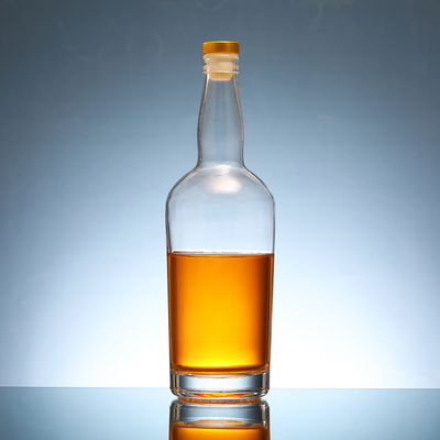 Decal Deep Process Super Flint Glass 750ml Glass Brandy and Gin Bottle Made of Design