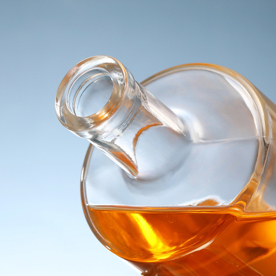 50ml 100ml 200ml 500ml 750ml Fancy Baijiu Glass Bottle Whisky Gin Bottle for Beverage