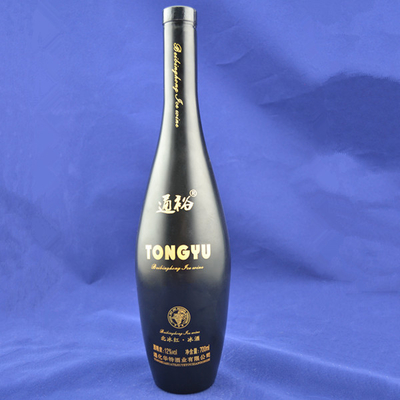 Empty Glass Bottles for Liquor and Wine 500ml 750ml 1000ml Round Shape