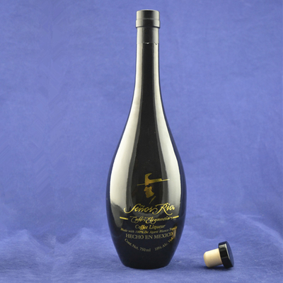 Empty Glass Bottles for Liquor and Wine 500ml 750ml 1000ml Round Shape