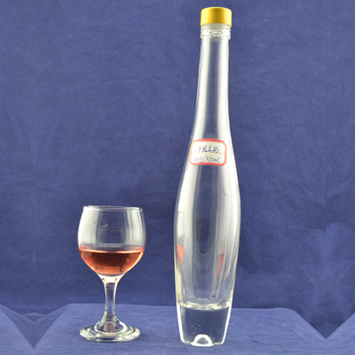 Empty Glass Bottles for Liquor and Wine 500ml 750ml 1000ml Round Shape