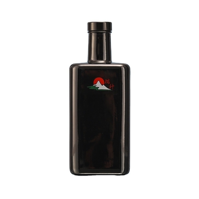 Super Flint Glass 750ml Gin Glass Wine Bottles with Cork Sealing Type