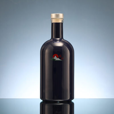 Custom Sized Glass Wine Bottles for Storing Whiskey and Wine in Super Flint Glass