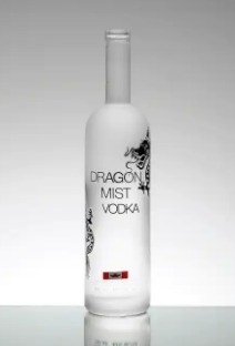 750ml Glass Cylinder Whisky Vodka Bottle 700ml 500ml Wine Glass Frosting for Beverage