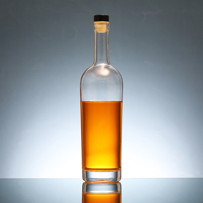 Super Flint Glass Bottle For Alcoholic Beverage Custom Sizes T/T Paypal Western Union