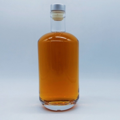 High End Clear Brandy Rum Bottles 500ml 700ml 750ml with Exquisite Craftsmanship
