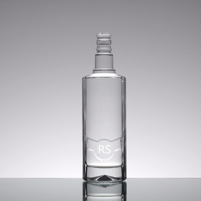 Other Deep Process Frost High Flint Glass Material Brandy Glass Bottle 750ml/1000ml/1L