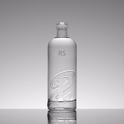 Other Deep Process Frost High Flint Glass Material Brandy Glass Bottle 750ml/1000ml/1L