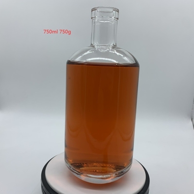 Empty Whisky Alcohol Spirit Wine Gin Glass Vodka Bottle 500ml 700ml 750ml with CIF Terms