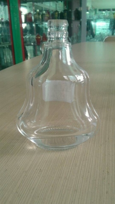 Industrial Super Flint Glass Material 500ml XO Bottle for Beverage Liquor Wine Whisky