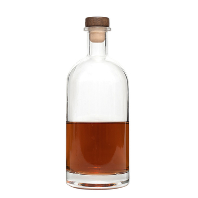 Empty Glass Rum Gin Whisky Vodka Super Flint Bottles Best for Rum 500ml 750ml Capacity