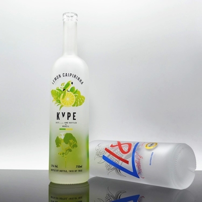 Clear Screw Printing Glass Bottles 200ml 500ml 700ml 1L Perfect for Beverages and Sauces