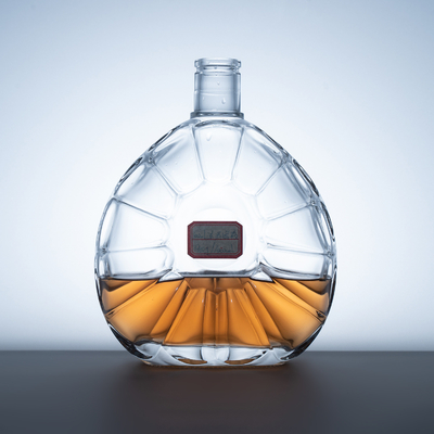 275ml 500ml Empty Alcohol Liquor Tequila Blue Spray Printing Whiskydrink Frosted Vodka Oil Bottle