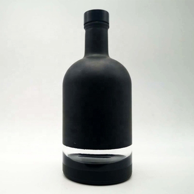 Super Flint Glass Bottle for Brandy High Transparent Cork Sealing Type Direct