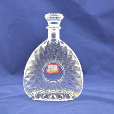 Custom Tequila Bottle with Clear Glass Material and Fast Shipping Delivery Time 20-30Days