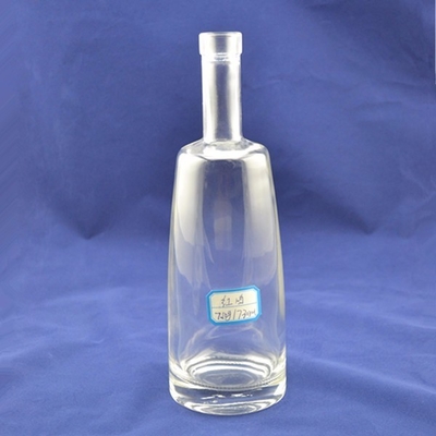 Custom Tequila Bottle with Clear Glass Material and Fast Shipping Delivery Time 20-30Days