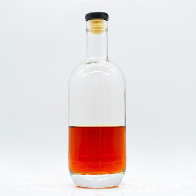 Super Flint 700ml Clear Empty Liquor Glass Bottle FOB Term T/T Payment Term Package
