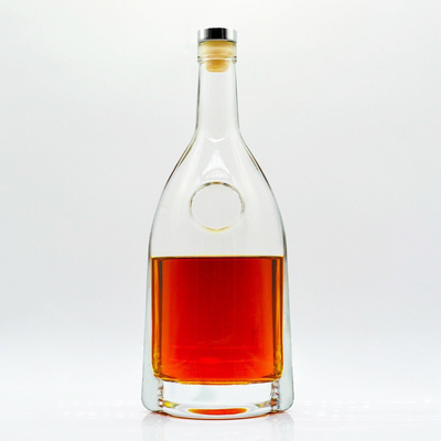 Super Flint 700ml Clear Empty Liquor Glass Bottle FOB Term T/T Payment Term Package