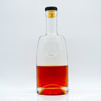 Super Flint 700ml Clear Empty Liquor Glass Bottle FOB Term T/T Payment Term Package