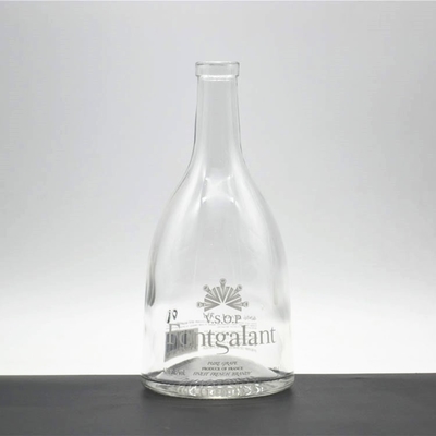 750ml Glass Bottle for Super Flint Glass Material Whisky Requirement