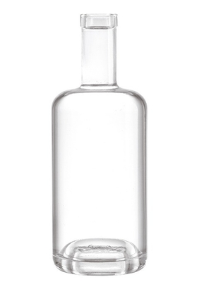 Luxury Tequila Alcohol Super Flint Glass Bottles 275ml 700ml 750ml with Inside Engraving