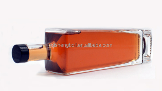 Custom Design Clear Glass Bottle for Olive Oil 750ml 500ml Vodka Liquor Gin Recyclable