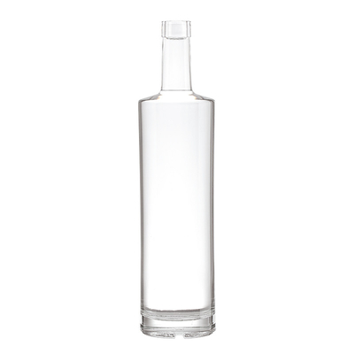 Frosted 500ml Spirit Champagne Beverage Tequila 750ml Custom Empty Square Whisky Vodka Liquor 70cl Glass Bottle