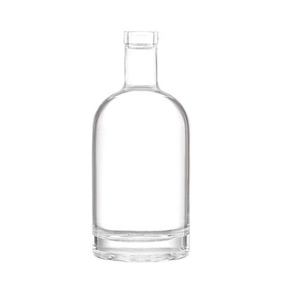 Frosted 500ml Spirit Champagne Beverage Tequila 750ml Custom Empty Square Whisky Vodka Liquor 70cl Glass Bottle