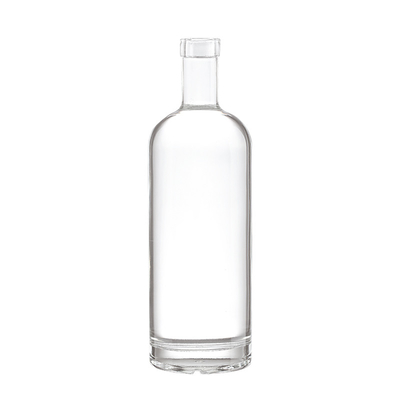 Frosted 500ml Spirit Champagne Beverage Tequila 750ml Custom Empty Square Whisky Vodka Liquor 70cl Glass Bottle