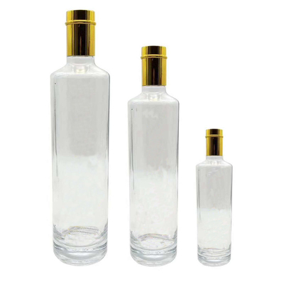 Super Flint Glass High Class 200ml 350ml 500ml 750ml 1L Rum Vodka Brandy Liquor Bottle