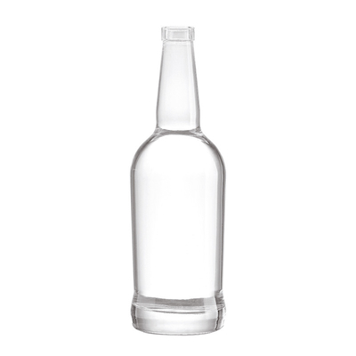 500ml 700ml 750ml Square Vodka Bottle in Super Flint Glass Material for Mineral Water