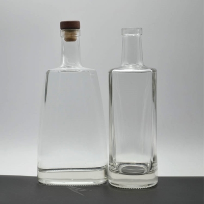 Empty Glass Bottles 700ml 750ml 500ml for Olive Oil Alcohol Liquor Super Flint Glass