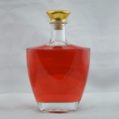 750ml Square Brandy XO Flint Liquor 250ml Flask Frosted Rum 375ml Champagne Glass Cylinder Bottle Cork