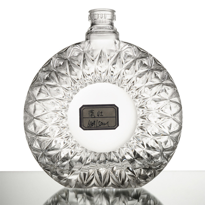700ml 750ml Brandy Spirit Glass Bottle with Decal/Screen Printing/Painting/Frost