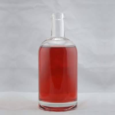 750ml Square Brandy XO Flint Liquor 250ml Flask Frosted Rum 375ml Champagne Glass Cylinder Bottle Cork