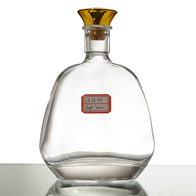 700ml 750ml Brandy Spirit Glass Bottle with Decal/Screen Printing/Painting/Frost