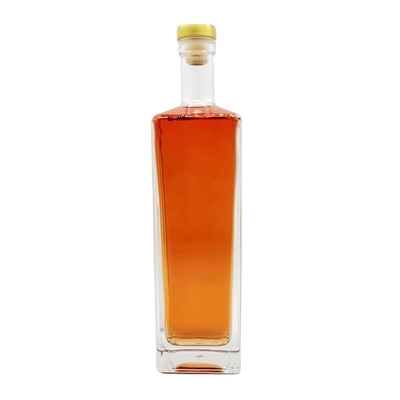Customized 750ml Glass Bottle for Champagne Gin Vodka Brandy Packaging