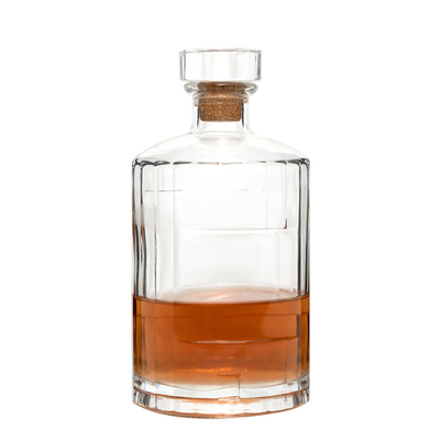 Super Flint Glass 1L Printing Spray Design Glass Bottles for Ruisheng Vodka Spirit