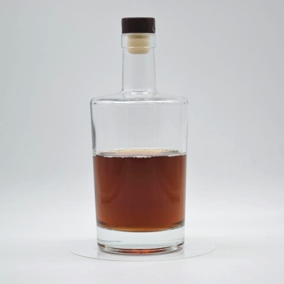 Collar Material Super Flint Glass 700ml Skull Bottles for Liquor like Vodka and Whisky