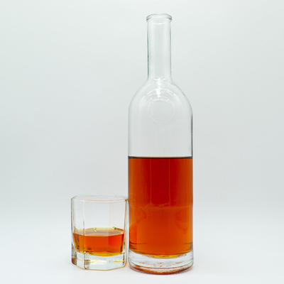 500ml 700ml 750ml Bulk Empty Whisky Rum Brandy Drink Glass Liquor Bottles for Wine