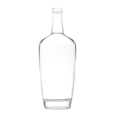 Customized Shape 1L 300ml Patron Tequila Water Liquor Alcohol Vodka Whisky Glass Bottle
