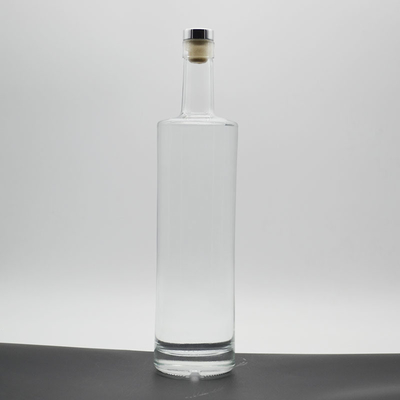 Super Flint Glass 750ML Bottle for Thick Bottom Cork and Customized Design of Liquor