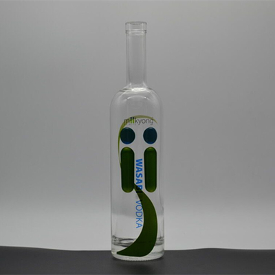 Super Flint Glass 750ML Bottle for Thick Bottom Cork and Customized Design of Liquor