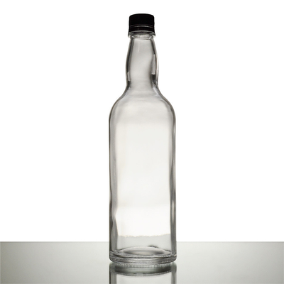 Collar Material Super Flint Glass Material Liquor Alcohol Vodka Whisky Glass Bottle