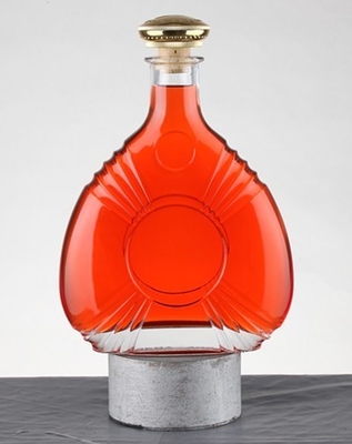 Super Flint Glass Material Brandy Glass Bottle for Custom Liquor Spirit 700ml
