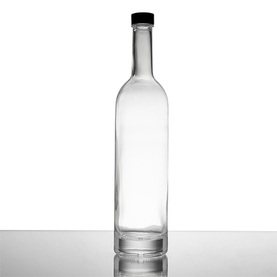 Collar Material Super Flint Glass Material Liquor Alcohol Vodka Whisky Glass Bottle