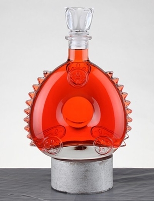 Super Flint Glass Material Brandy Glass Bottle for Custom Liquor Spirit 700ml