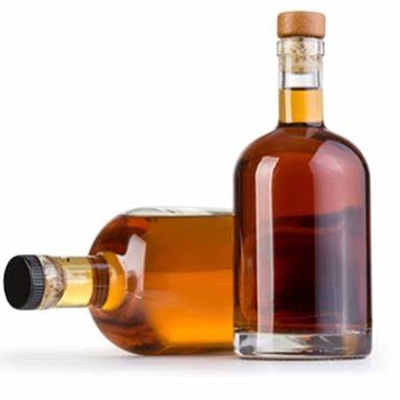 Hot Stamping Surface Handling Glass Bottles for Vodka Gin Spirit 500ml 1Liter