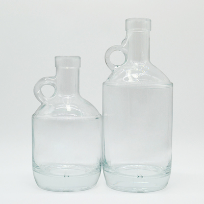Super Flint Glass Material 375ml Clear PET Drinking Beverage Plastic Bottle for Juice